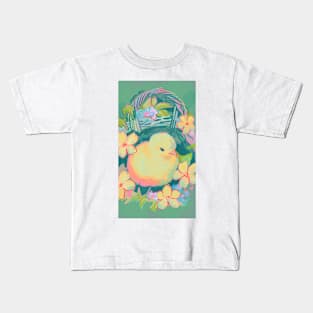 Basket Chick Kids T-Shirt